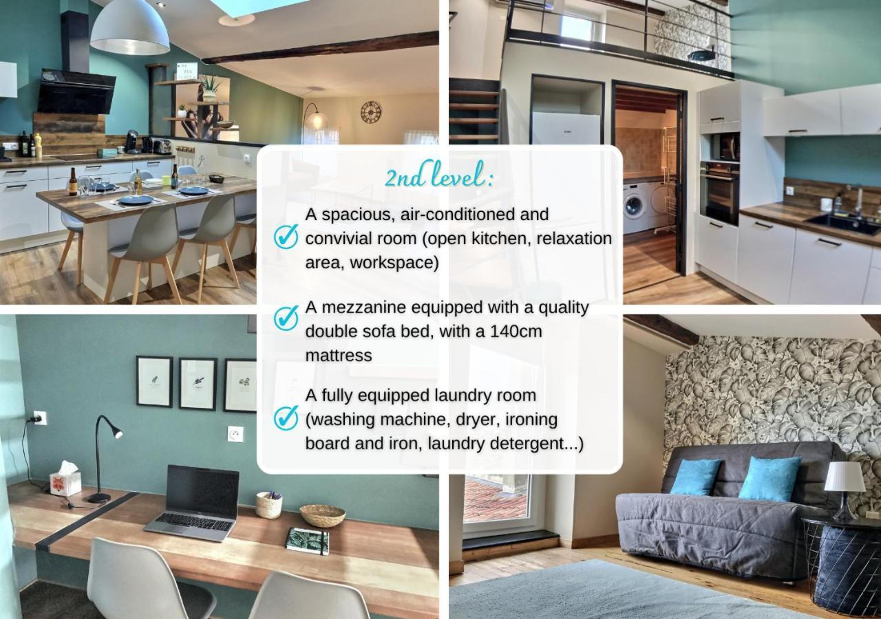 Myzenplace - Duplex 100M2 Cosy, Atypique, Situation Ideale, Parking Montélimar Eksteriør billede